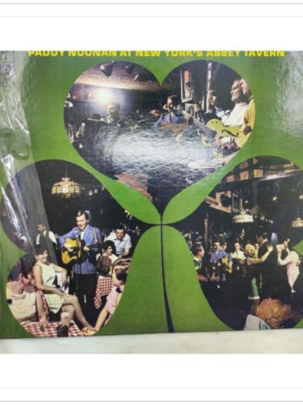 Paddy Noonan At New Yorks Abbey Tavern Vintage Vinyl LP Record Irish Folk Music